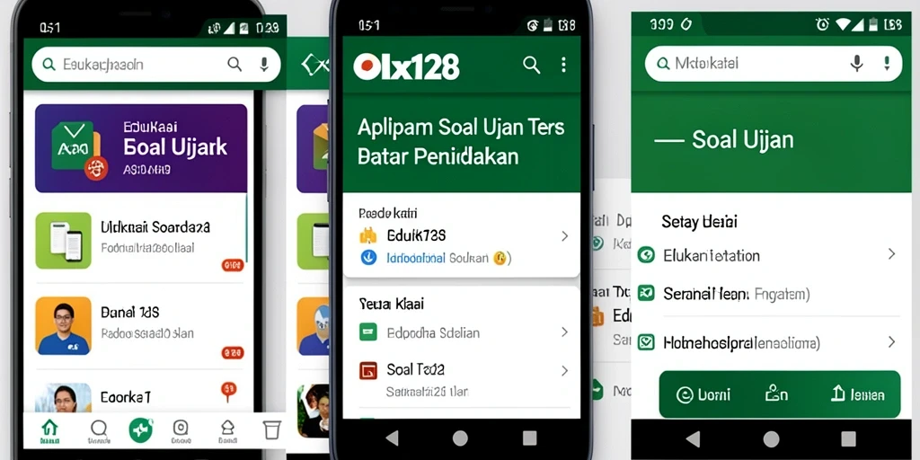 Antarmuka OLX128 yang interaktif dan mudah digunakan.